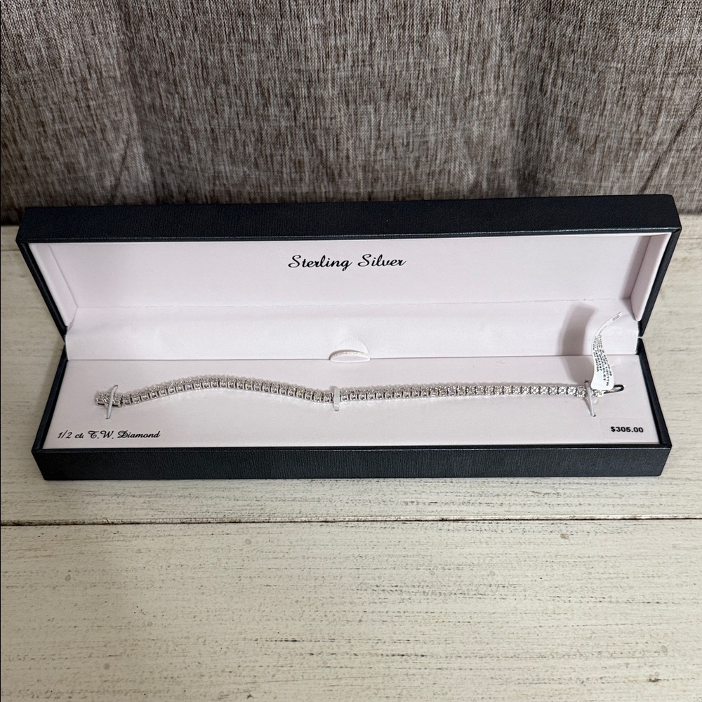 Silver Tennis Bracelet